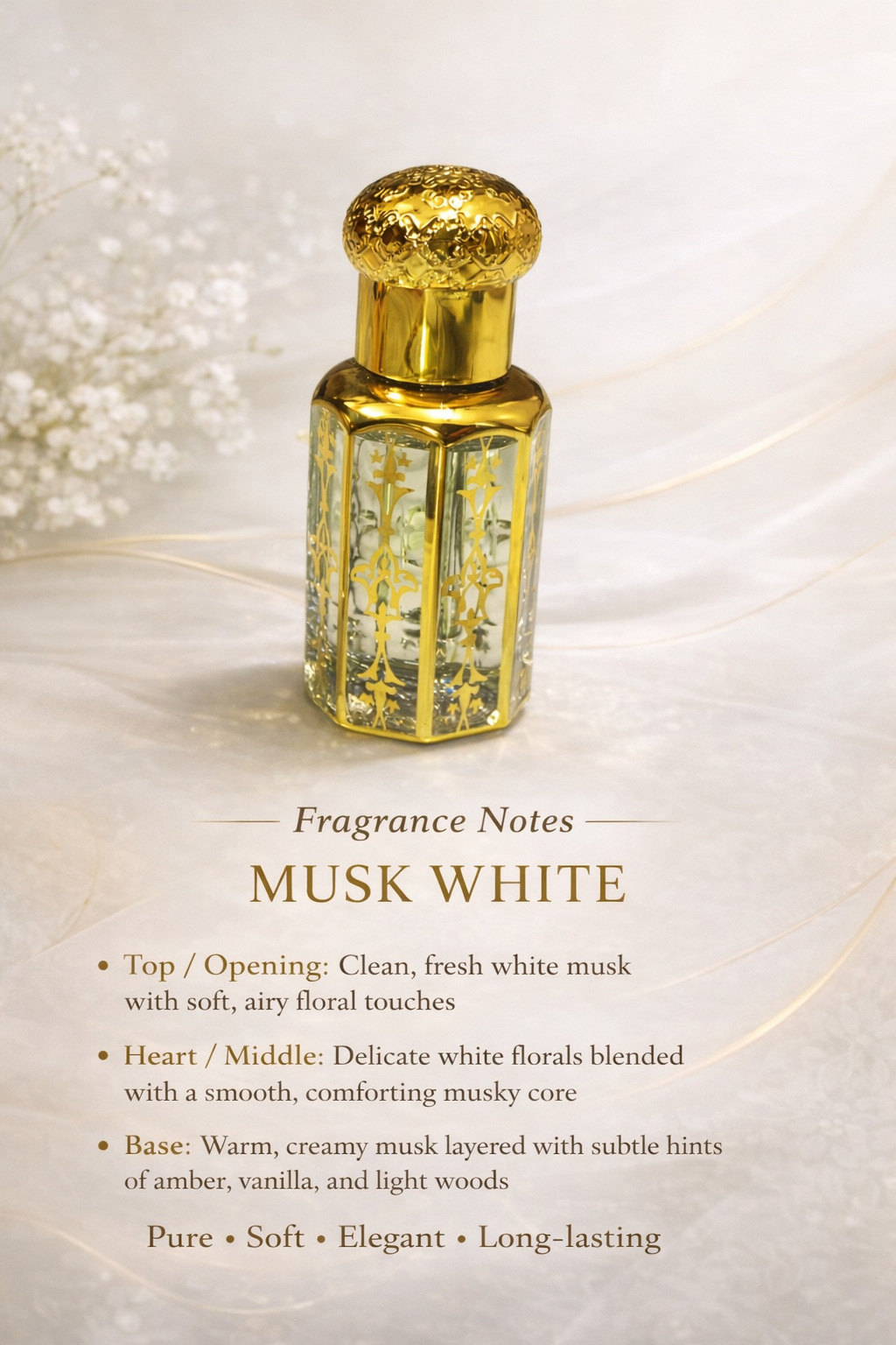 Khawab's Fragrance Musk White