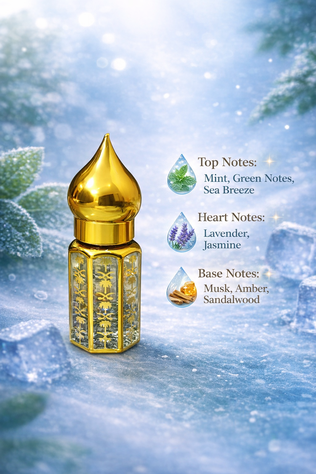 Khawab's Fragrance Cool Water